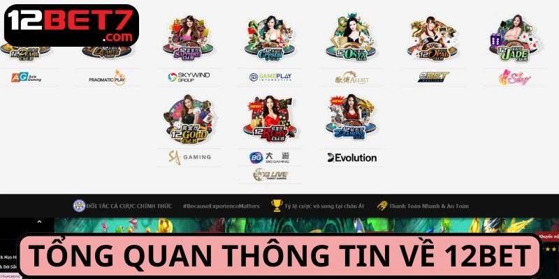 Tổng quan về nhà cái 12BET uy tín trên thị trường